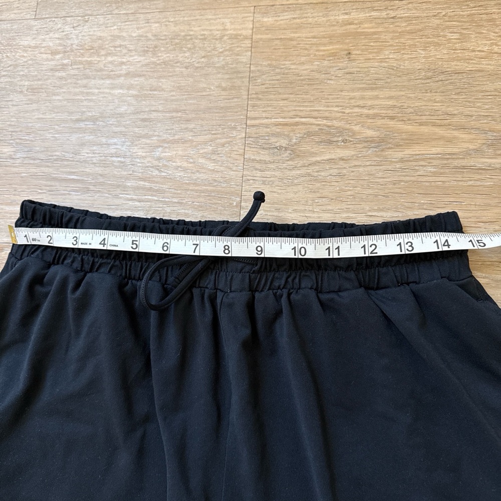girlfriend collective Black Elastic Waist Joggers XL - Picture 3 of 4